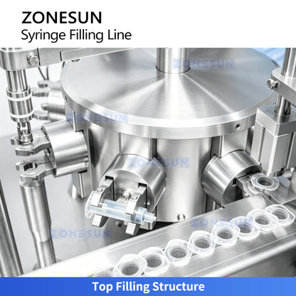 ZONESUN ZS-FAL180SY1 Automatic Prefilled Syringe Filling and Capping Production Line
