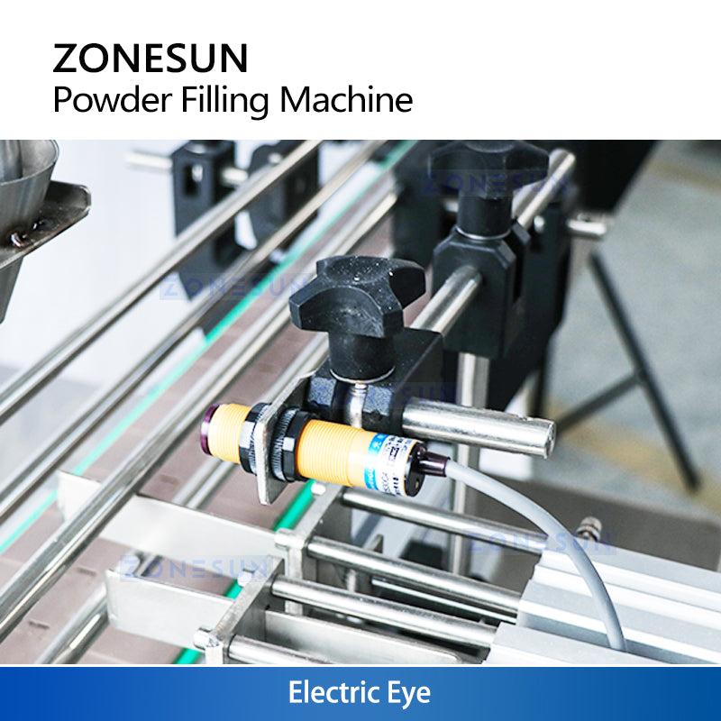 ZONESUN ZS-FM1A Powder Filling Machine with Mixing and Conveyor for Food, Coffee, and Milk Powder