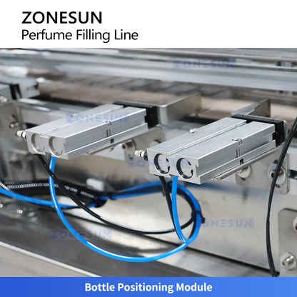 ZONESUN ZS-FAL180X11 Automatic Perfume Bottle Filling Crimping Line for Fragrance Production