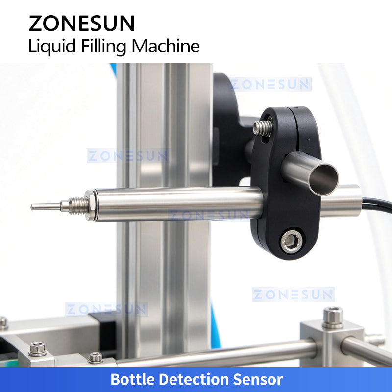 ZONESUN ZS-MPYT900 Compact Tabletop Magnetic Pump Liquid Filling Machine with Pneumatic Diving Nozzle