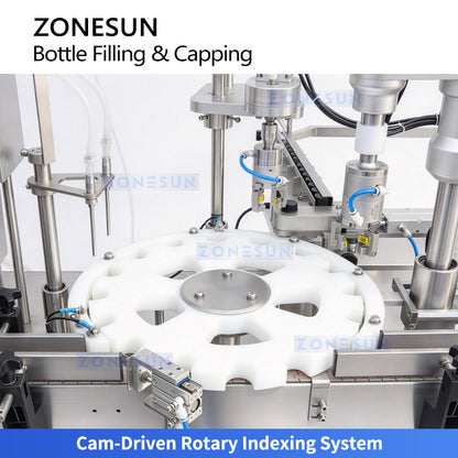 ZONESUN ZS-AFC55 Automatic High-Temperature Small Bottle Filling and Capping Machine