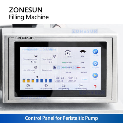 ZONESUN ZS-FSHS21 Honey Straw Filling and Sealing Machine for Syrup and Viscous Liquids