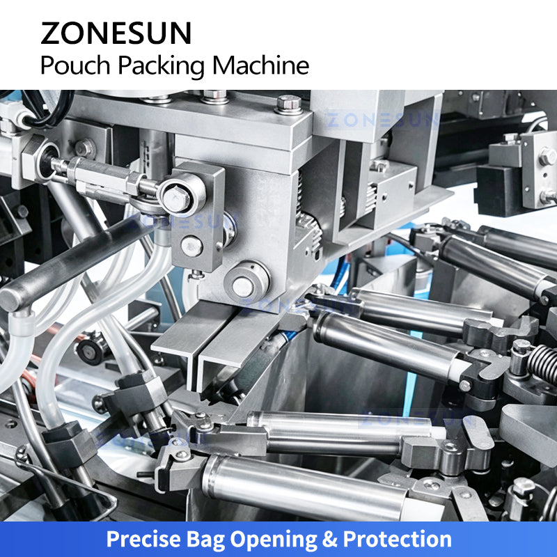 ZONESUN ZS-SPFC8 High-Speed Dual-Channel Premade Pouch Packing Machine
