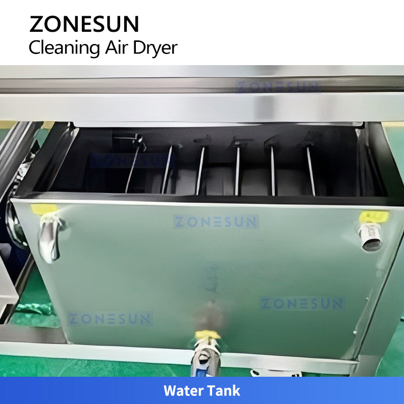ZONESUN ZS-WB16 Automatic Bottle Washing and Drying Machine for Food Beverage and Cosmetic Container