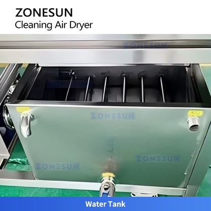 ZONESUN ZS-WB16 Automatic Bottle Washing and Drying Machine for Food Beverage and Cosmetic Container