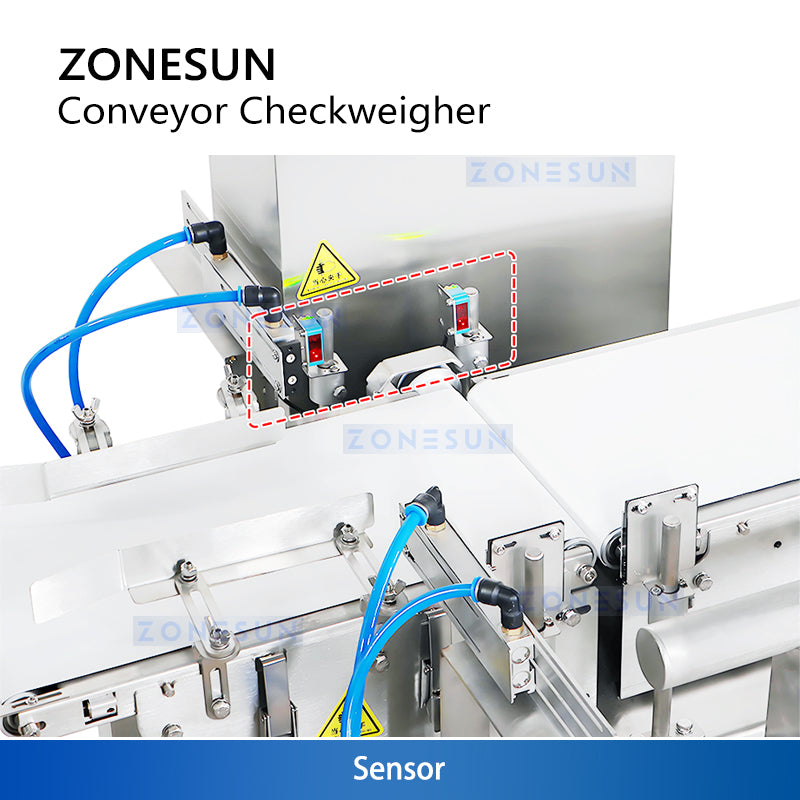 ZONESUN ZS-MD210 Industrial Check Weigher Machine Inline Checkweigher