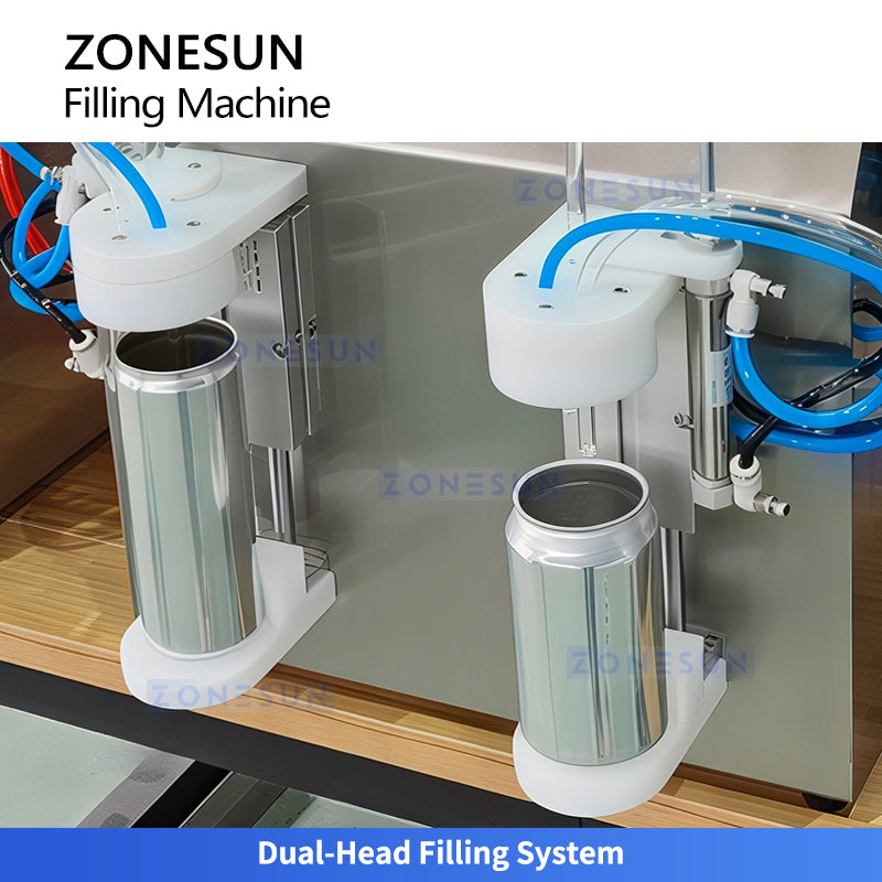 Dual-Head Vacuum Beer Filling Machine