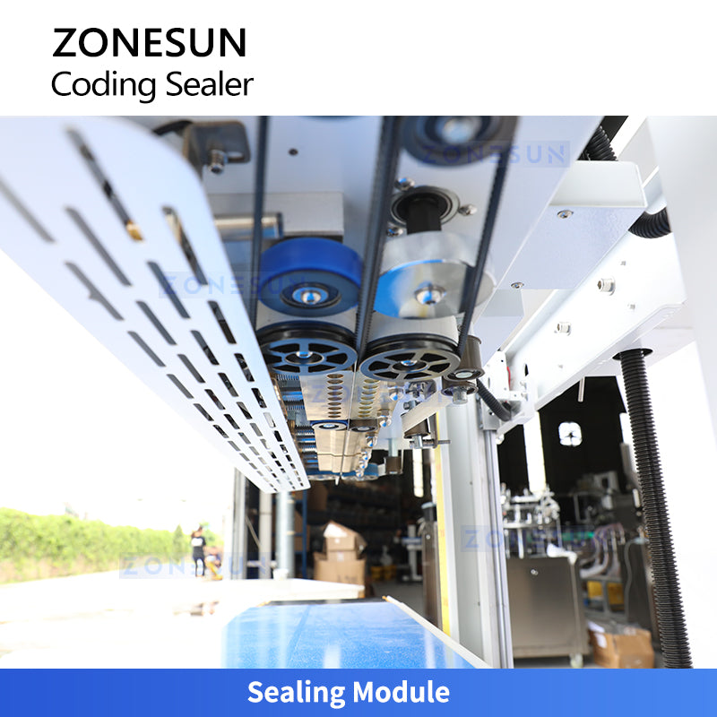 ZONESUN ZS-LWCSM2 Continuous Band Sealer with Inkjet Coding for Food and Chemical Bags