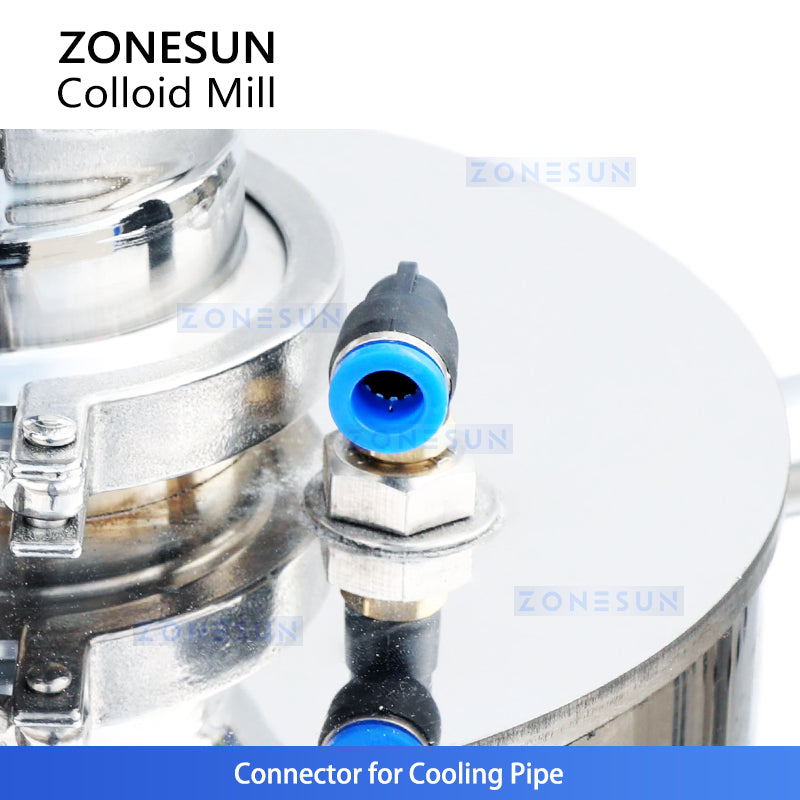 ZONESUN ZS-YM70 Industrial Peanut Butter Grinder Colloid Mill for Food Processing