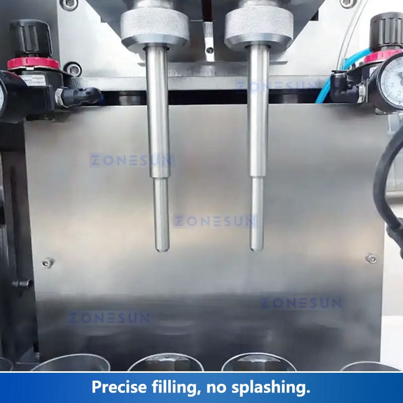 ZONESUN ZS-FS160 Automatic Plastic and AluminiumTube Filling & Sealing Machine for Paste Products