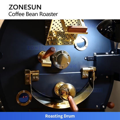 ZONESUN ZS-GHK3 Automatic 3–6.5kg Coffee Bean Roaster for Cafés and Specialty Coffee Production