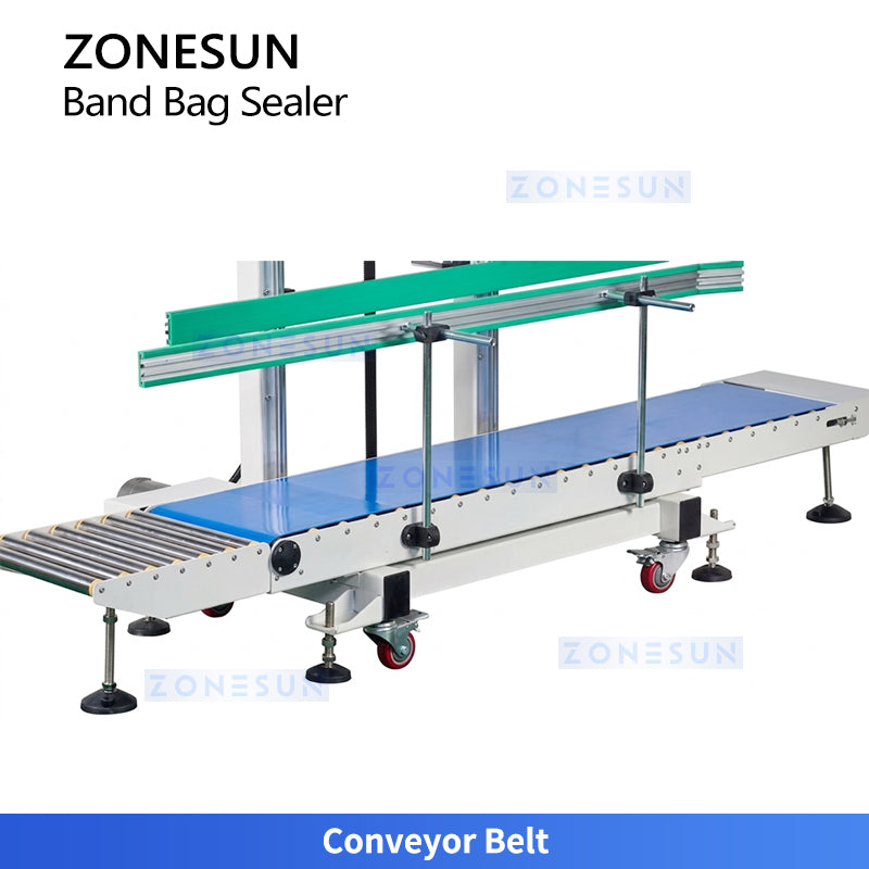 ZONESUN ZS-LWC350L Automatic Dual Motor Vertical Continuous Band Bag Sealing Machine