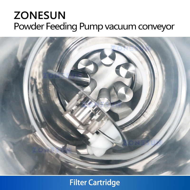ZONESUN ZS-VFP1  Automatic Vacuum Powder Feeding Pump Transporting Machine|Material Feeder