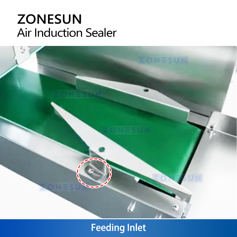 ZONESUN ZS-FK6000A Automatic Electromagnetic Induction Sealing Machine for Bottle Packaging