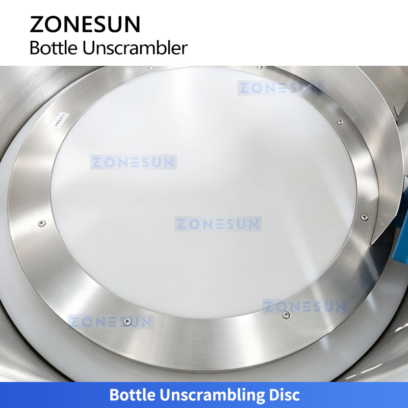 ZONESUN ZS-LP300 Automatic Bottle Unscrambler with Inverting System for Packaging Line