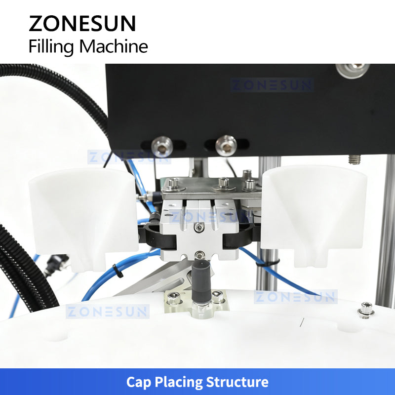 ZONESUN ZS-AFC7C2 Compact Automatic Filling and Capping Machine for Small Bottles