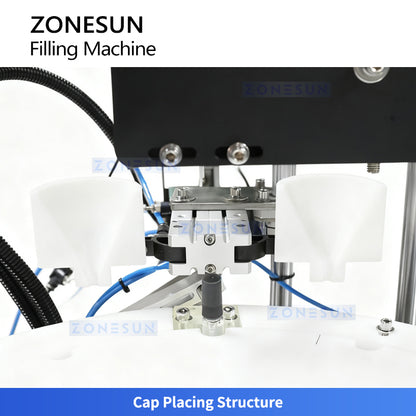 ZONESUN ZS-AFC7C2 Compact Automatic Filling and Capping Machine for Small Bottles
