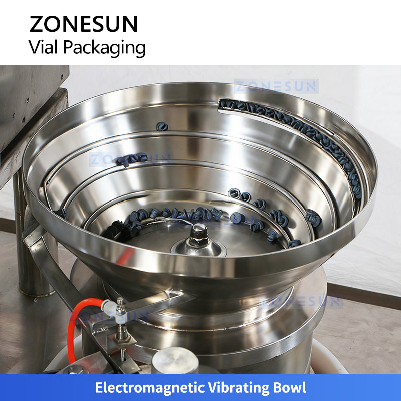 ZONESUN ZS-AFY1 Automatic Vial Packaging Machine with Peristaltic Pump Filling and Stopper Inserting