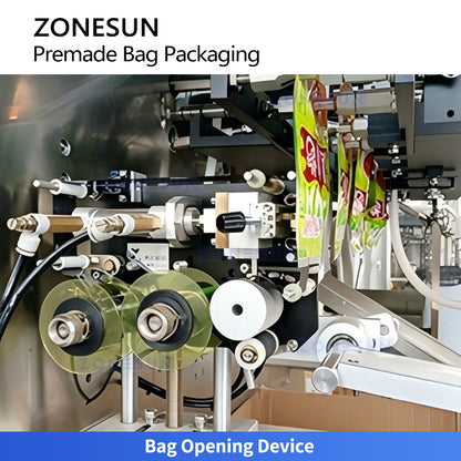 ZONESUN ZS-GW260D Automatic Premade Pouch Powder Granule Packaging Machine