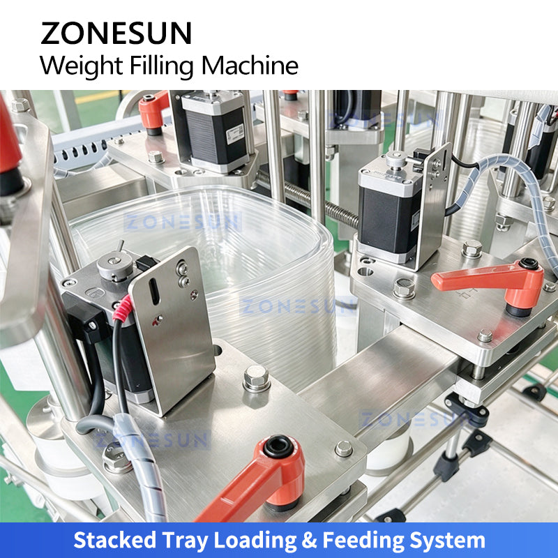 ZONESUN ZS-GWF24 Automatic Multi-Head Weigher Small Fruit Clamshell Tray Filling Packing Machine
