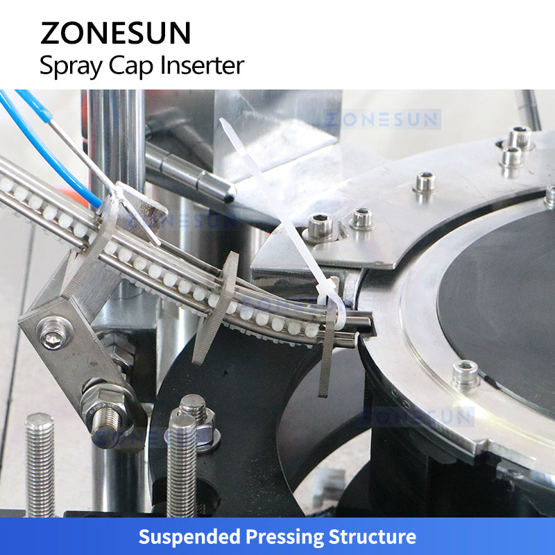 ZONESUN ZS-WIM05 Automatic Spray Nozzle Assembly Machine for Aerosol Cans and Personal Care