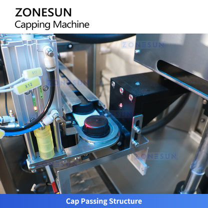 ZONESUN ZS-VTXG1 Automatic Tracking Capping Machine for Bottles with Various Cap Sizes