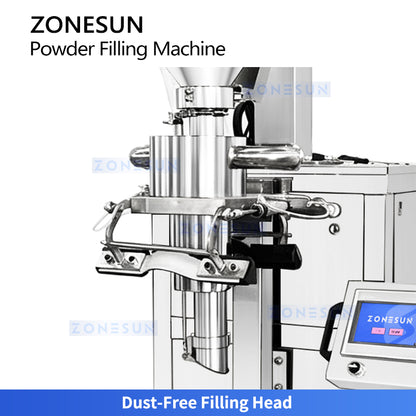 ZONESUN ZS-FM60 Semi-Automatic Vertical Powder Filling Machine with Weighing Scale