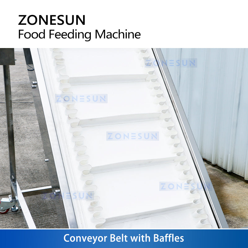 ZONESUN ZS-SLJ2 Custom Automatic Food Feeding Machine For Production Line