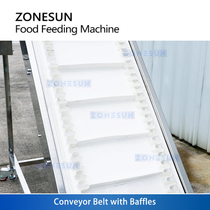 ZONESUN ZS-SLJ2 Custom Automatic Food Feeding Machine For Production Line