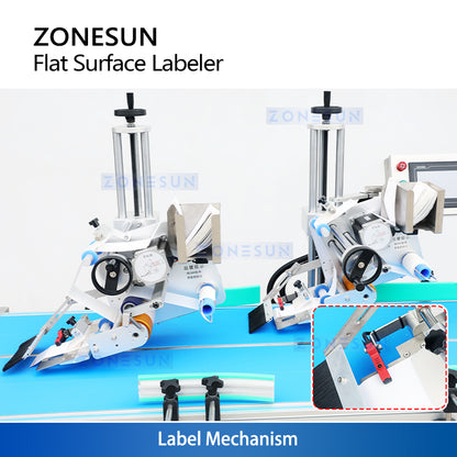 ZONESUN ZS-TB160P2 High-Speed Flat Surface Labeling Machine with Paging Feeder