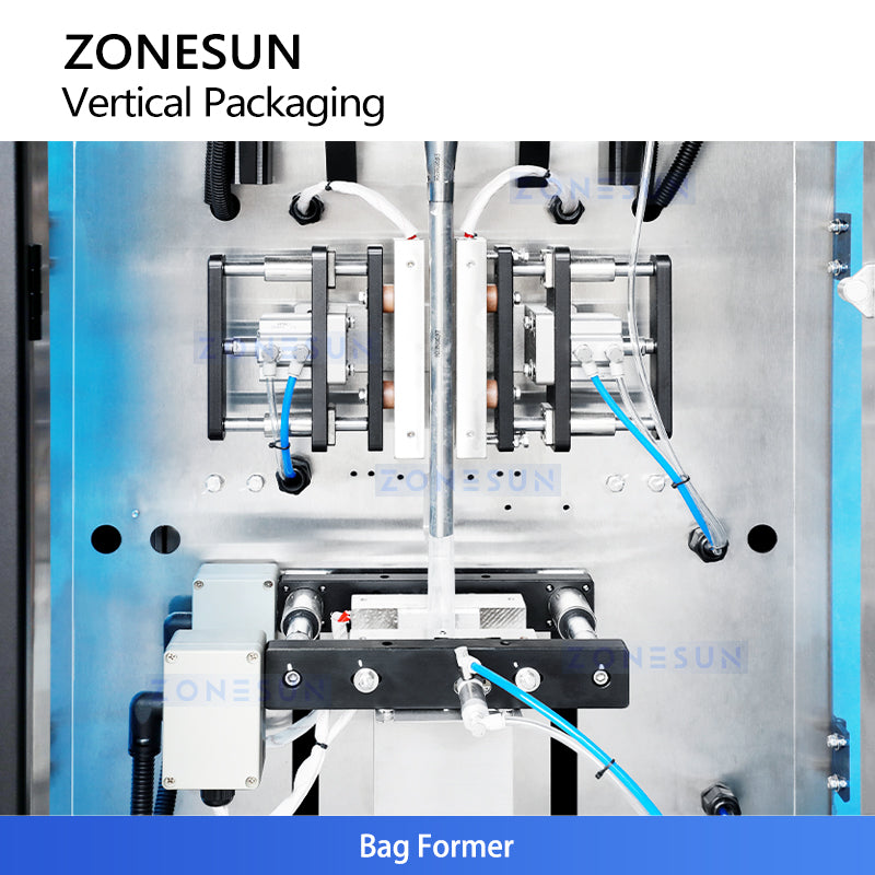 ZONESUN ZS-FS120Q Vertical Powder Packing Machine|Automatic Sachet Auger Filler and Sealer