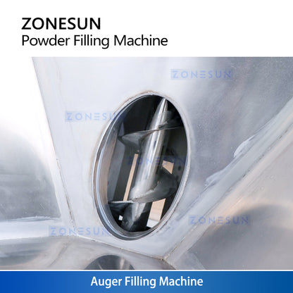ZONESUN ZS-FM2A Automatic Powder Filling Machine with Auger Feeder