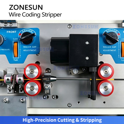ZONESUN ZS-EW30 Automatic Wire Cutting Stripping and Coding Machine for Cable Processing
