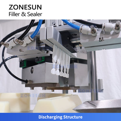 ZONESUN ZS-FS70U 5-Head Peristaltic Pump Machine for Plastic Ampoule Monodose Filling & Sealing