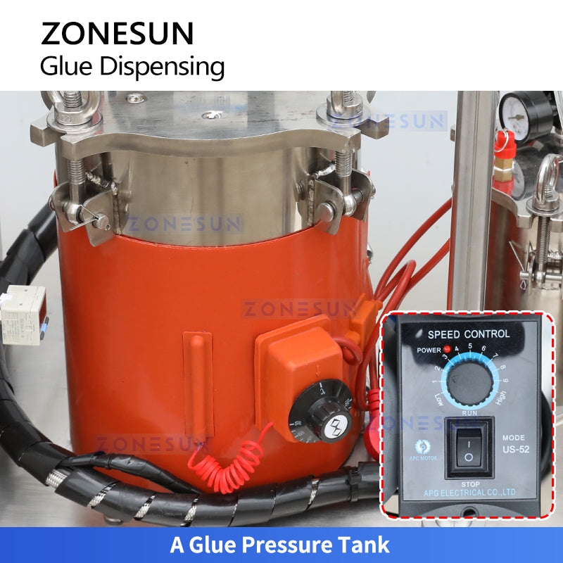 ZONESUN ZS-AGD5 Automatic Two-Component AB Glue Dispensing Machine