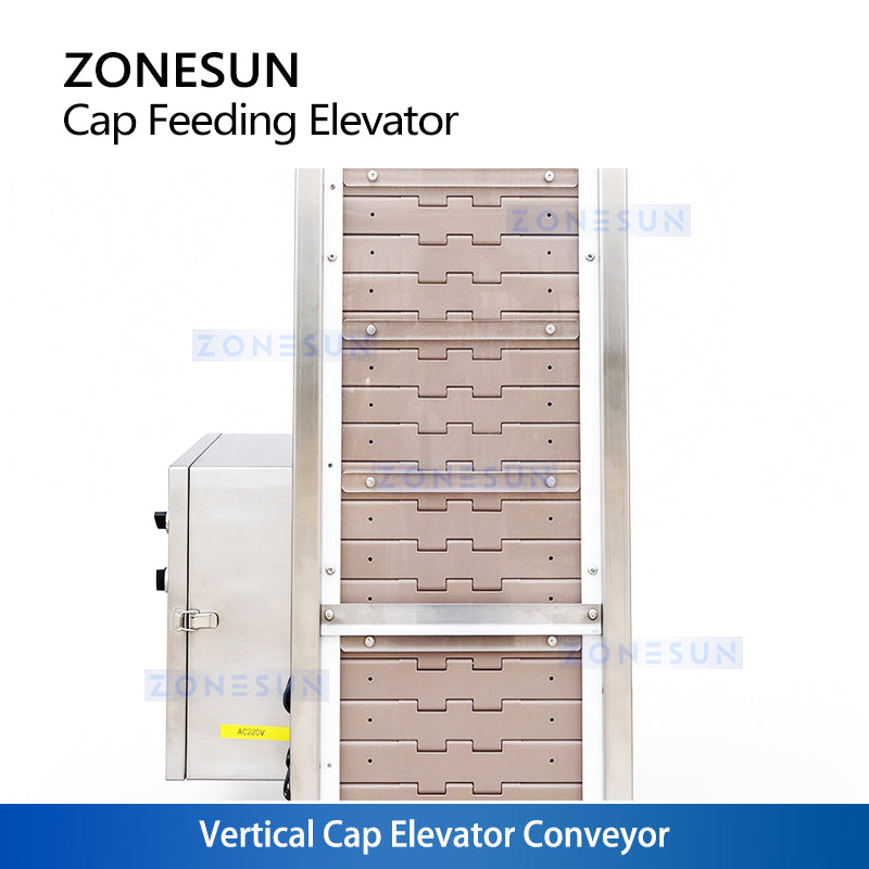 ZONESUN ZS-SLJ1 Automatic Customizable Feeding Elevator Machine For Capping Machine