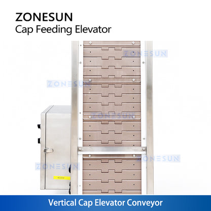 ZONESUN ZS-SLJ1 Automatic Customizable Feeding Elevator Machine For Capping Machine