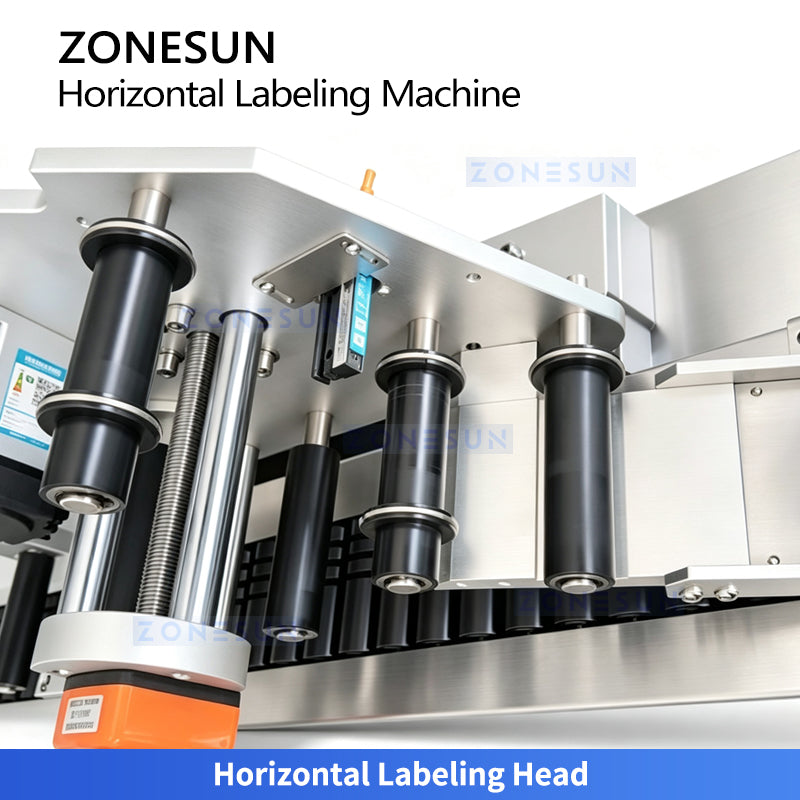 ZONESUN ZS-TBRH200 Automatic Vertical to Horizontal Ampoule Vial Labeling Machine