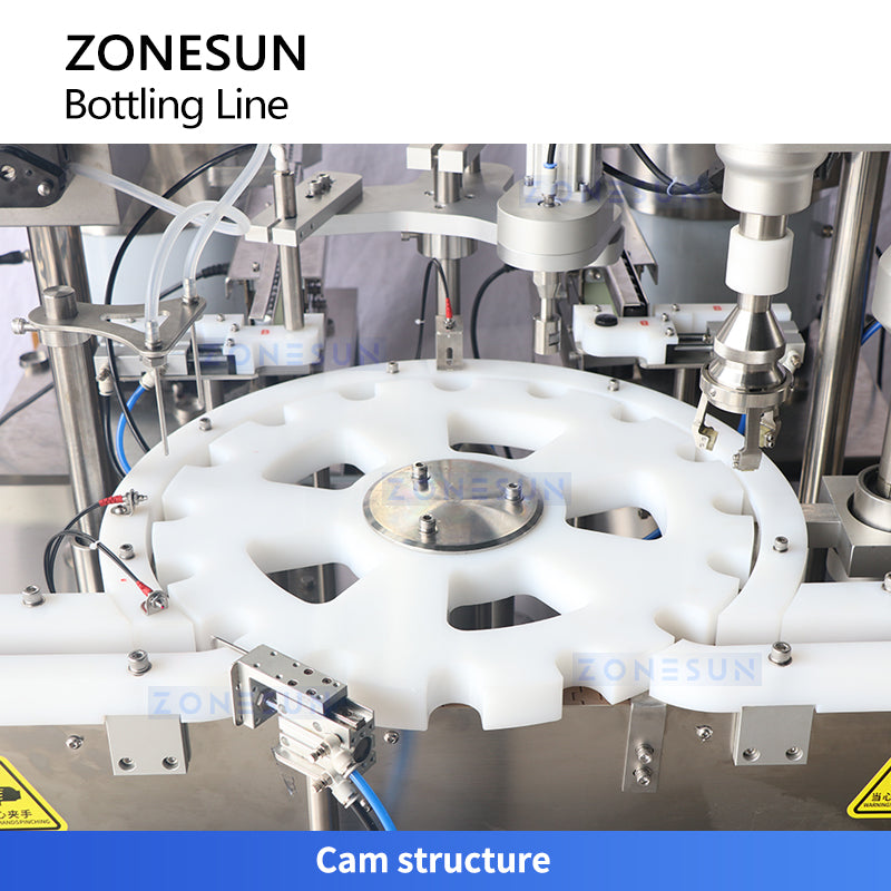 Zonesun ZS-FAL180V3 Car Ceramic Coating Bottling Line Star Wheel