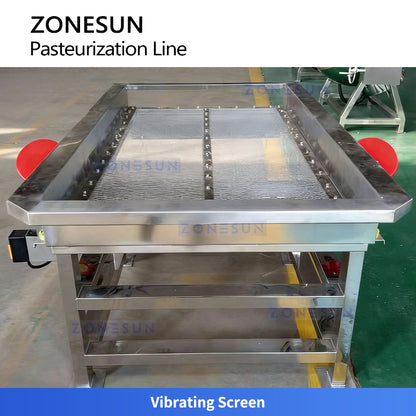 ZONESUN ZS-PM3 Spray Pasteurization Line for Bottled and Packaged Food Processing