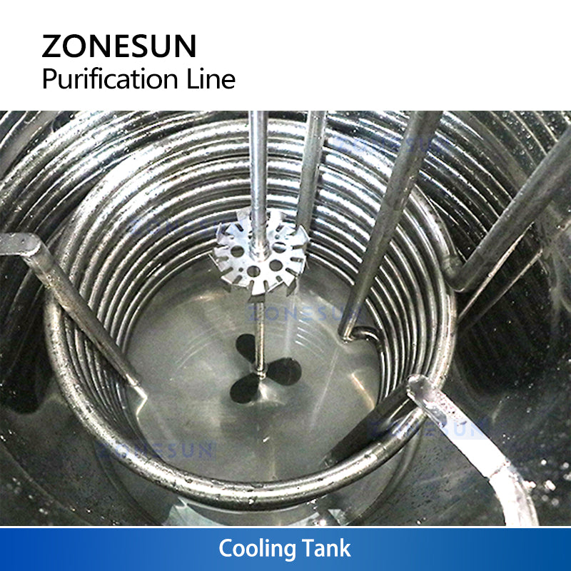 ZONESUN ZS-FAL180W Automatic Perfume Purification Line for Cosmetic Fragrance Production