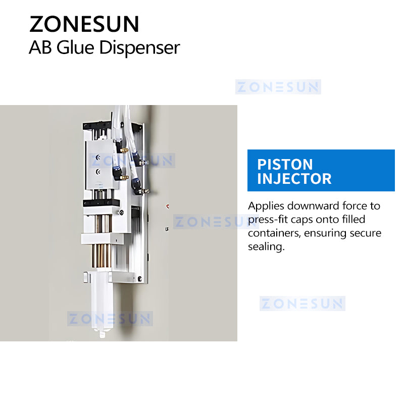 ZONESUN ZS-AGD3 Automatic Dual-Component Adhesive Filling Machine for Epoxy, PU and Acrylic