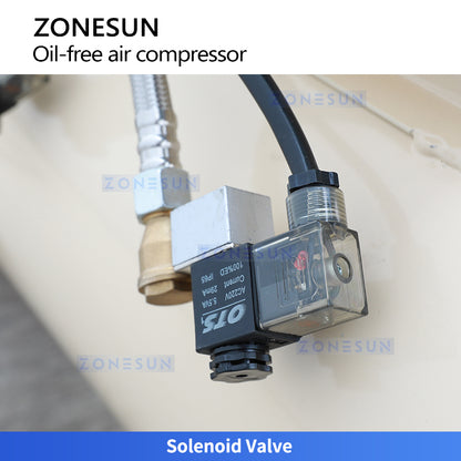 ZONESUN ZS-AC100L 100L Oil-Free Silent Air Compressor with Copper Motor