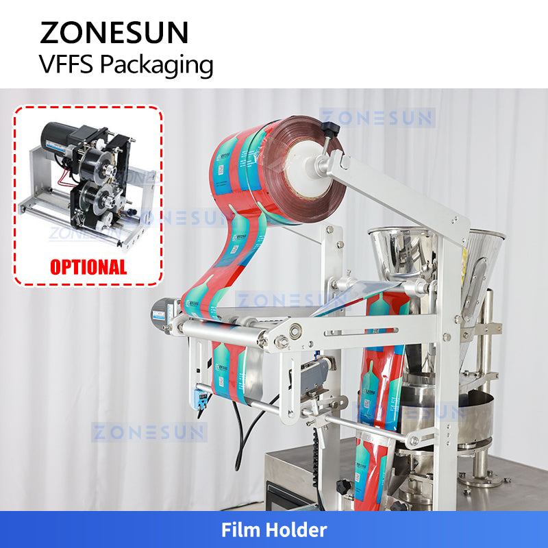 ZONESUN ZS-FS240KQ Automatic Granule Packing Machine for Sugar Salt Seeds Spices Small Candy High Speed VFFS Pouch Filler