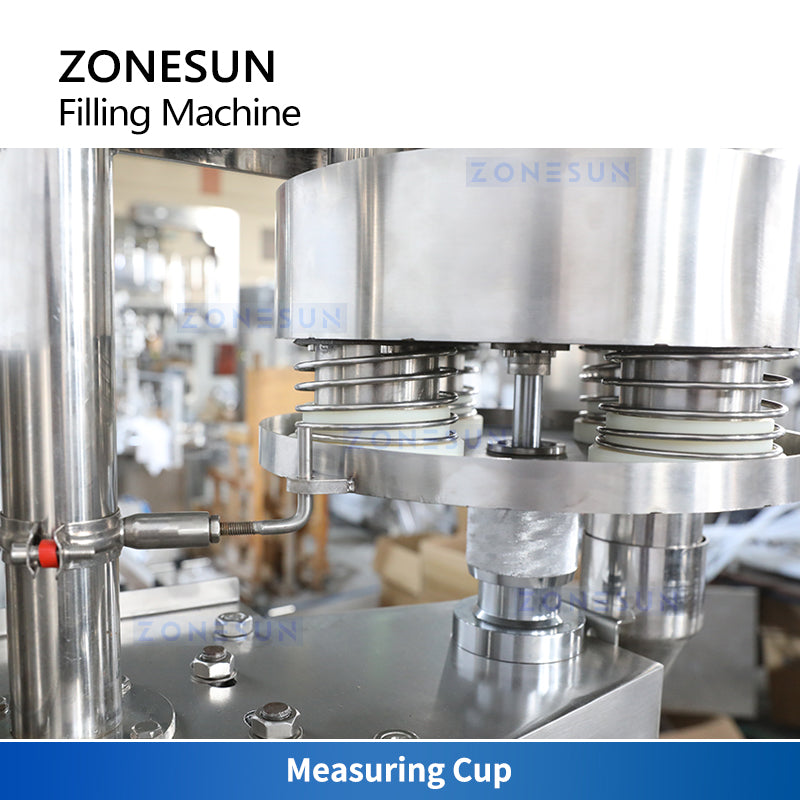 ZONESUN ZS-KL02S Automatic Volumetric Cup Granule Filling Machine for Sugar, Seeds, Beans, and Granules