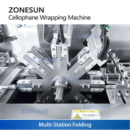ZONESUN ZS-BT220 Automatic Horizontal BOPP Cellophane Film Box Wrapping Machine