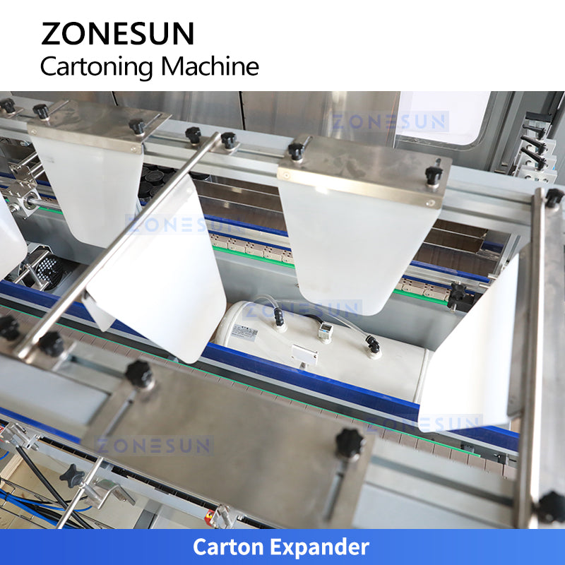 High Efficiency: ZONESUN ZS-CPL2 Automatic Case Packer for Bottles & Jars | End-of-Line Packaging