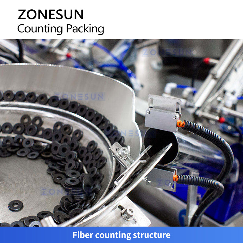 ZONESUN ZS-FSCS02 Automatic Screw Counting and Packing Machine | Hardware Bagging Machine for Bolts & Small Parts