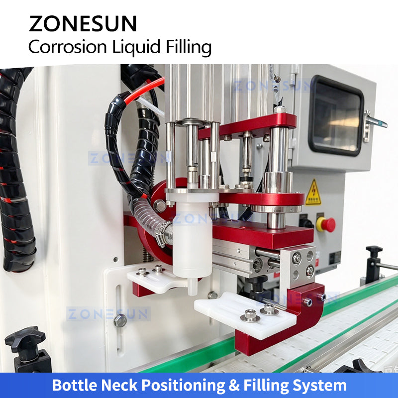 ZONESUN ZS-YTCR15A Automatic Rotary Explosion-Proof Corrosion-Resistant Liquid Filling Machine