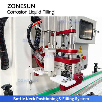 ZONESUN ZS-YTCR15A Automatic Rotary Explosion-Proof Corrosion-Resistant Liquid Filling Machine